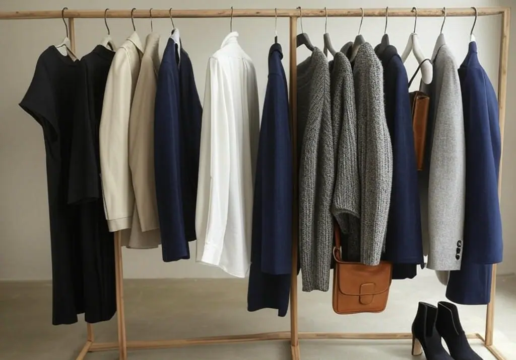 Slow fashion dresses in a timeless, sustainable capsule wardrobe