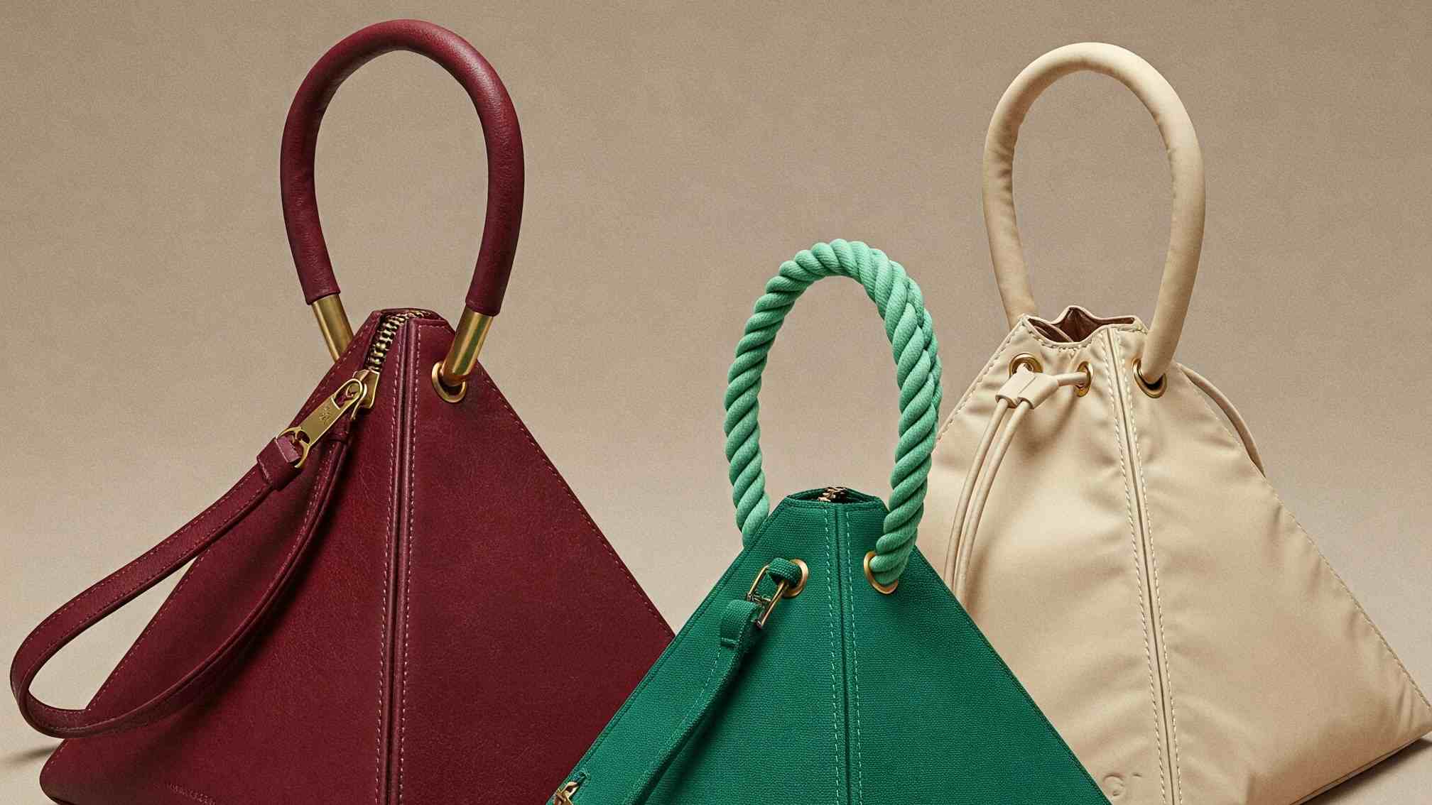 Pyramid Rope Bag Trendsetting Pyramid Bags: Luxury Must-Have for 2025