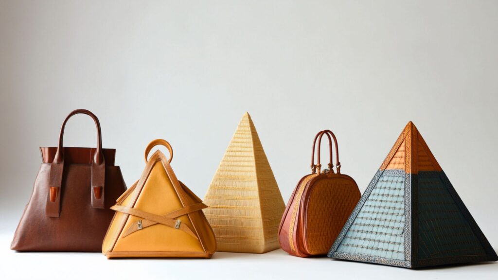 Vintage minaudière with artistic handbag design