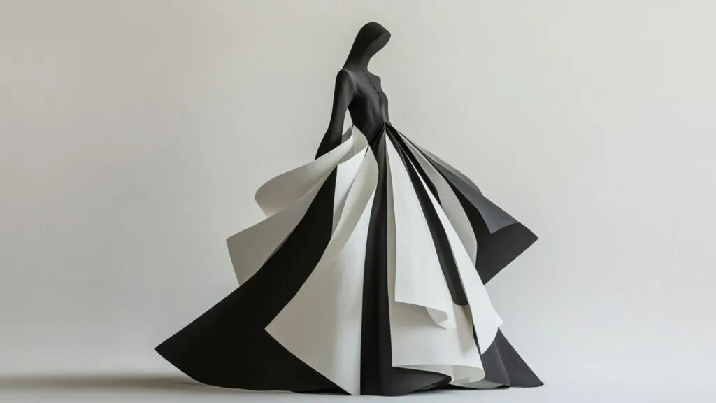 Fashion design inspired by sacred geometry and symbolism