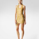 Gold dress