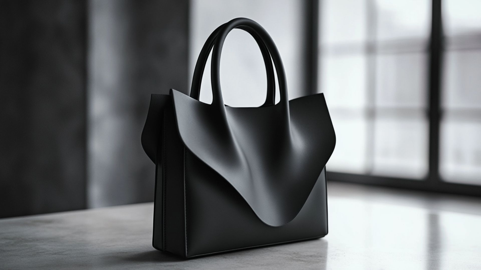 Structured handbag in classic design for elegant style